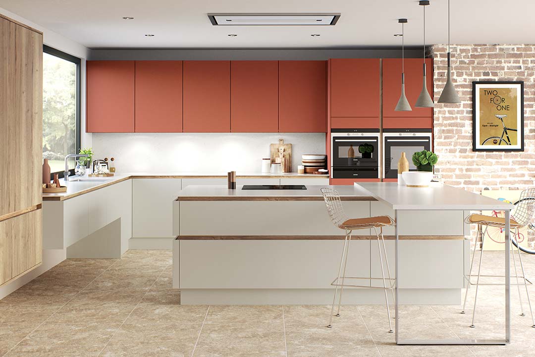 H-Line Handleless Kitchens by Classic Stamford